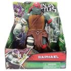 Wojownicze Żółwie Ninja, Figurka Deluxe Flingers, Raphaello, 28 cm