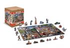 Wooden.City, drewniane puzzle z figurkami, Ulica w Centrum, 400 elementów
