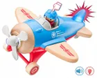 Woody, drewniany samolot z figurką, pojazd interaktywny