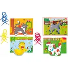 Woody, zwierzątka, przeplatanka nawlekanka