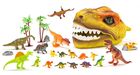 Woodyland, Dino, głowa dinozaura, zestaw figurek, 25 elementów