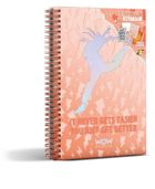 WOW Generation, notatnik A5, zapachowy, z naklejkami, tancerka balerina