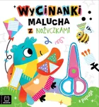 Wycinanki malucha z nożyczkami. Z papugą