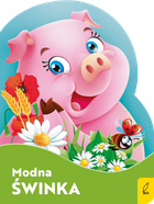 Wykrojnik. Modna świnka