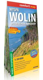 Wyspa Wolin, Woliński Park Narodowy. Laminowana mapa turystyczna 1:50 000