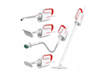 Xiaomi, Deerma Multifunctional Steammer, wielofunkcyjne urządzenie parowe 5w1, ZQ610, biało-czerwone