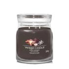 Yankee Candle, świeca zapachowa, średni słój, Black Coconut, 368g