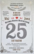 Yeku, karnet, 25 rocznica ślubu, srebrna