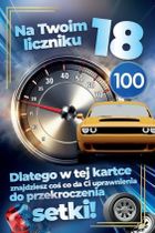 YEKU, karnet Prawo Jazdy 18 urodziny męskie