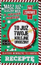 Yeku, karnet urodzinowy z receptą
