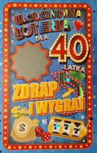 Yeku, karnet, urodziny 40