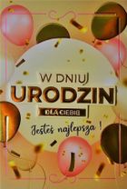 Yeku, karnet, Urodziny, damskie