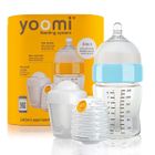 Yoomi, butelka z podgrzewaczem i kapsułą, niebieska, 240 ml
