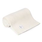 Yoonco, kocyk bambusowy, kremowy, 80-100 cm