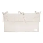 Yoonco, muślinowy organizer do łóżeczka, krem