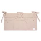 Yoonco, muślinowy organizer do łóżeczka, róż