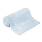 Yoonco, Ptaszki, koc bambusowy, niebieski, 80-100 cm