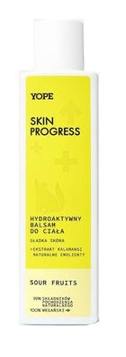Yope, Skin Progress, hydroaktywny balsam do ciała sour fruits, 200 ml