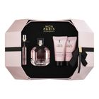 Yves Saint Laurent, Mon Paris Pour Femme, zestaw: woda perfumowana, spray, 90ml + miniatura wody perfumowanej, 10 ml + balsam do ciała, 50 ml + żel pod prysznic, 50 ml