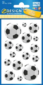 Z-Design, naklejki papierowe, football
