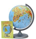 Zachem, globus fizyczno-zoologiczny z objaśnieniem, średnica 22 cm