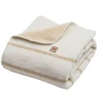 Zaffiro, Alba, koc bawełniany, beige, 75-100 cm