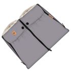 Zaffiro, Aspen, mufka do wózka, steel grey