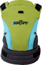 Zaffiro Eco design 2, nosidełko dla niemowląt, seledynowo-turkusowo-grafitowy