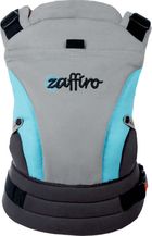 Zaffiro Eco design 2, nosidełko dla niemowląt, szaro-turkusowo-grafitowe
