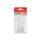 Zawieszki do bombek, wkręcane do styropianu, 12 szt.