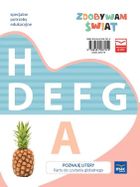 Zdobywam świat. Poznaję litery. Karty do czytania globalnego