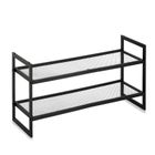 Zeller, metalowa półka na buty, nordic space, 70-36-24 cm