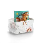 Zeller, płócienny koszyk, 28-21-16 cm