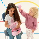 Zestaw do stylizacji fryzur dla dzieci, różowy