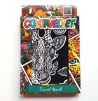 Zestaw na podróż. Malowanka welwetowa