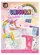 Zeszyt do kolorowania ćwiczeń A4. Jednorożec