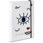 Ziemia Obiecana, teczka A4 skrzydłowa z gumką, Look, 1 szt.