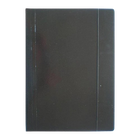 Ziemia Obiecana, teczka z gumką, A4, błyszcząca, czarna, 1 szt.