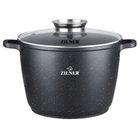 Zilner, garnek marmurowy, 10l, 28 cm, wysoki