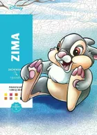 Zima. Art therapy. Kolorowanka antystresowa. Disney. Zagadkowe rysunki