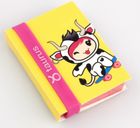 Zodiak, notatnik z opaską na rękę, Byk, 1 szt.