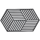 Zone Denmark, Hexagon, podkładka pod naczynia, black, 24 cm