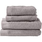 Zone Denmark, zestaw ręczników łazienkowych, Classic Gull Grey, 4 szt.