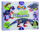 Zoob, Zestaw klocków, Glow Dinos, 250 elementów