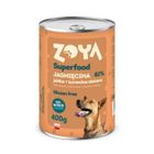 Zoya, Jagnięcina, Superfood, Karma mokra dla psów, 400g
