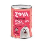 Zoya, SuperFood, koza, karma mokra dla psów, 400g