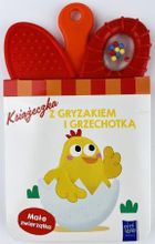 Zwierzątka. Książeczka z gryzakiem i grzechotką