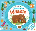 Zwierzątka w lesie. Labirynty z ruchomymi elementami