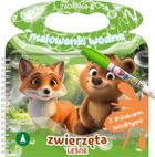 Zwierzęta leśne. Zadanka & malowanki wodne