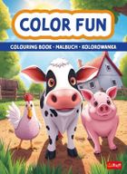 Zwierzęta na farmie. Kolorowanka. Malbuch. Colouring book